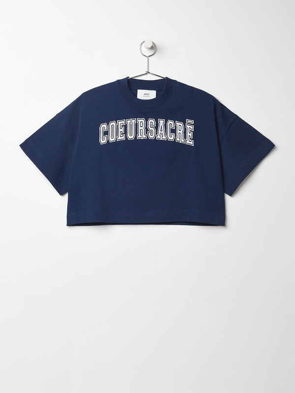 W_COEUR SACRE TSHIRT_NAUTIC BLUE/491